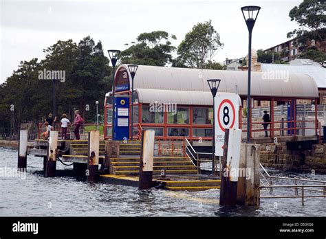 balmain east sydney ferry wharf Stock Photo - Alamy