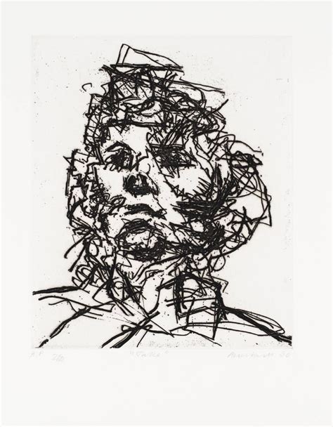 'Jake', Frank Auerbach | Tate | Frank auerbach, Auerbach, Mark making