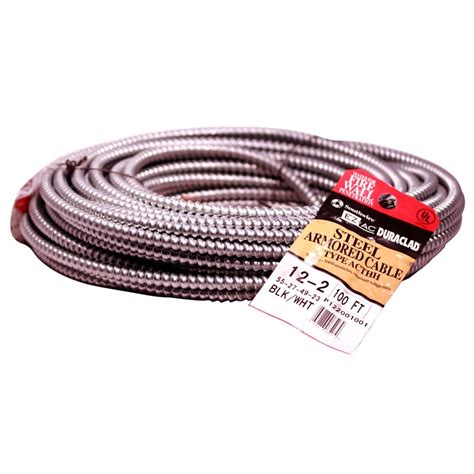 Shop 100-ft 12/2 Solid Steel BX Cable at Lowes.com