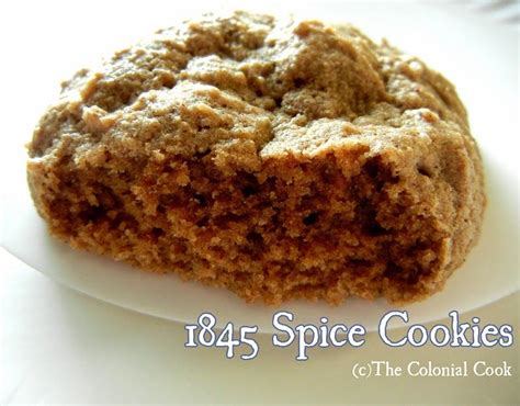 The Colonial Cook--Receipts From Colonial to Modern Day: 94. Cookies, No. 2 - Spice Cookies ...