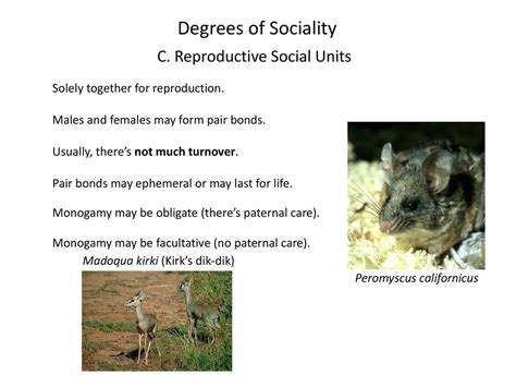 Social Behavior I - Degrees - ppt download