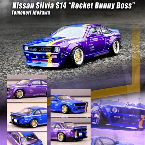 NISSAN SILVIA S14 ROCKET BUNNY BOSS Tomonori Idekawa By INNO Models ...