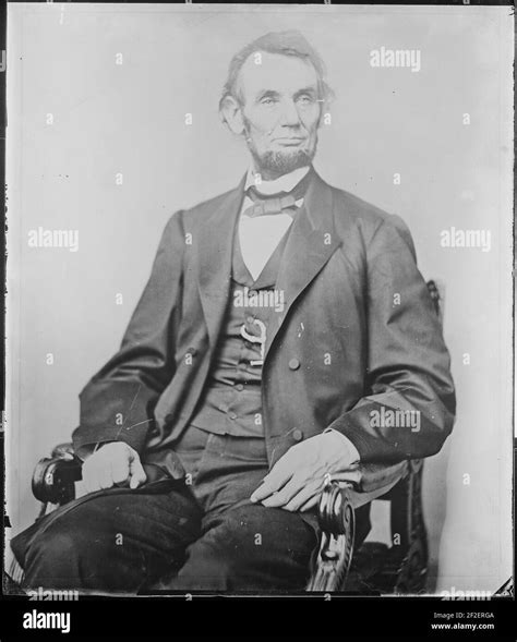 President Abraham Lincoln Portrait Stock Photo - Alamy