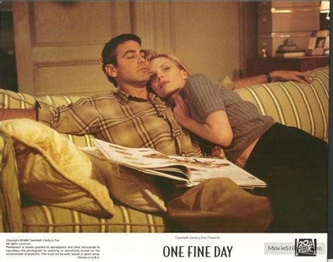 Michelle Pfeiffer George Clooney One Fine Day 1996 St - vrogue.co