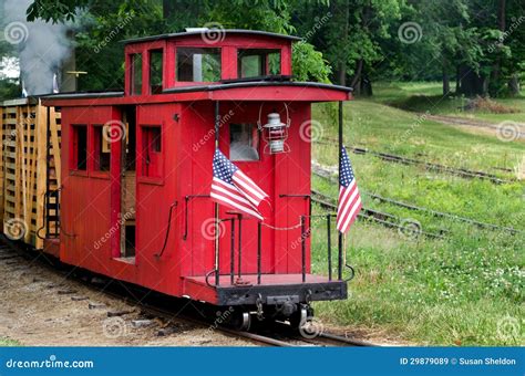 Little Red Caboose Royalty Free Stock Images - Image: 29879089