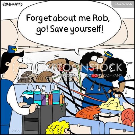 Air Stewardesses Cartoons and Comics - funny pictures from CartoonStock