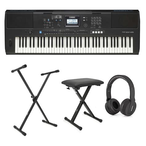 Yamaha PSR EW425 Digital Keyboard Pack at Gear4music