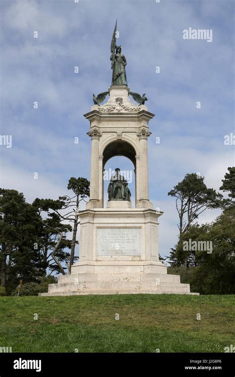 Francis Scott Key Monument, Music Concourse, Golden Gate Park, San ...