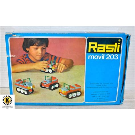 VINTAGE RASTI BUILDING BRICK SET