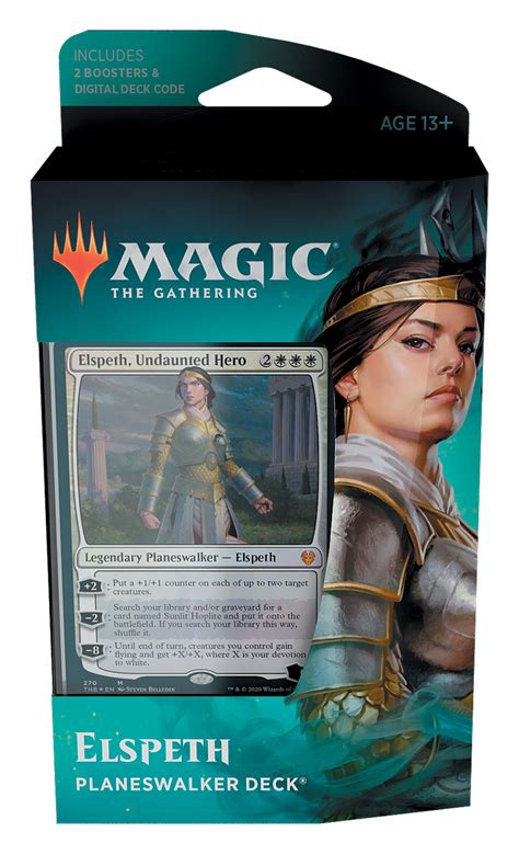 Magic The Gathering: Theros Beyond Death Planeswalker Deck- Elspeth ...