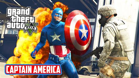 GTA 5 PC Mods - CAPTAIN AMERICA MOD!!! GTA 5 Captain America Mod Gameplay! (GTA 5 Mods Gameplay ...