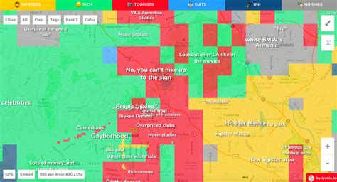 Hoodmaps map of Los Angeles neighborhoods is cringeworthy - Curbed LA