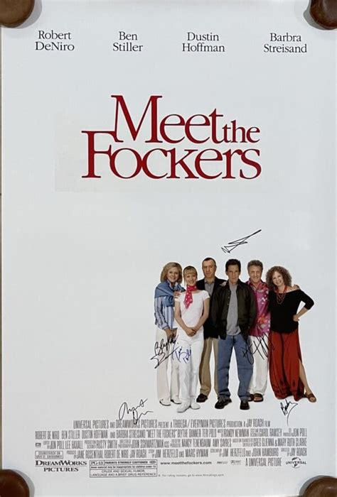 “Meet The Fockers” Cast Autographed Movie Poster – YourPremierMemorabilia