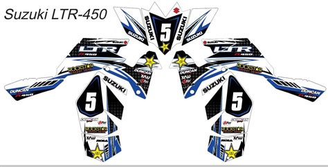 Suzuki LTR 450 Graphics d23 – Krazygraphics.com