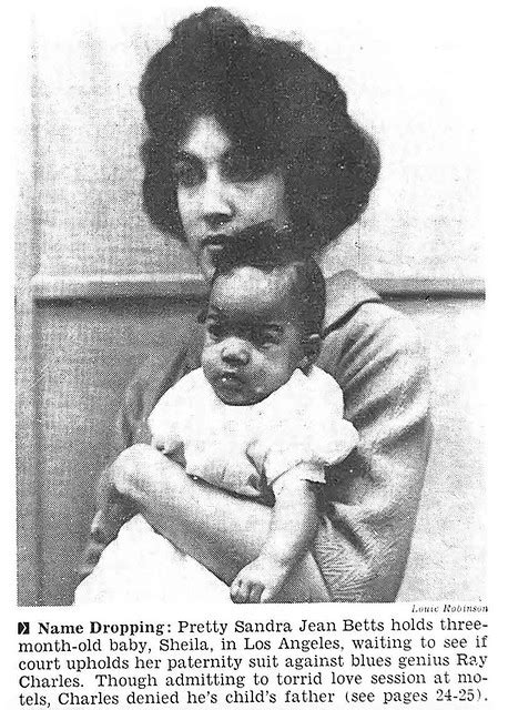 Mother and Child in Ray Charles Paternity Suit - Jet Magazine, January 30, 1964 - a photo on ...