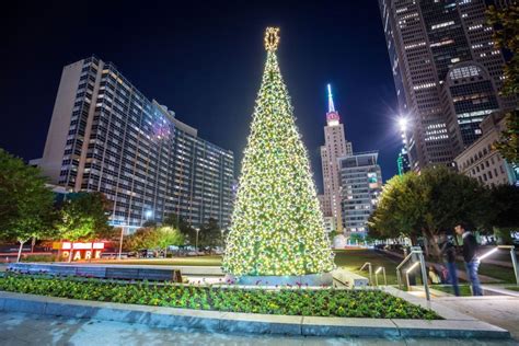 Downtown Dallas is A Winter Wonderland of Holiday Lights, Christmas Trees, and Magical Hotel ...