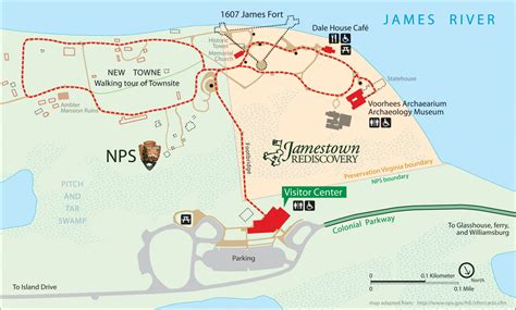 Map Jamestown Virginia - Share Map