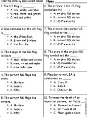 USA and State Flag/Quiz Printouts - EnchantedLearning.com | English teaching resources, Cloze ...