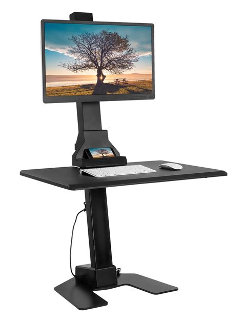 Mount-It! Electric Standing Desk Converter | Motorized Sit Stand Desk ...