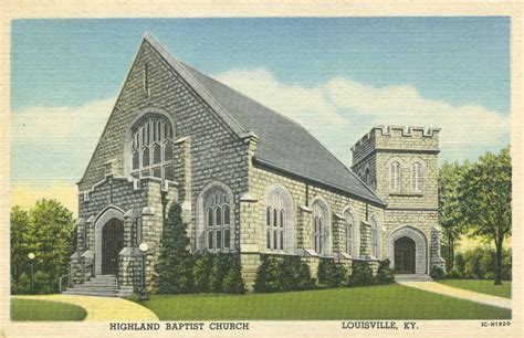 Louisville Highland Baptist Church | Florida Baptist Historical Society