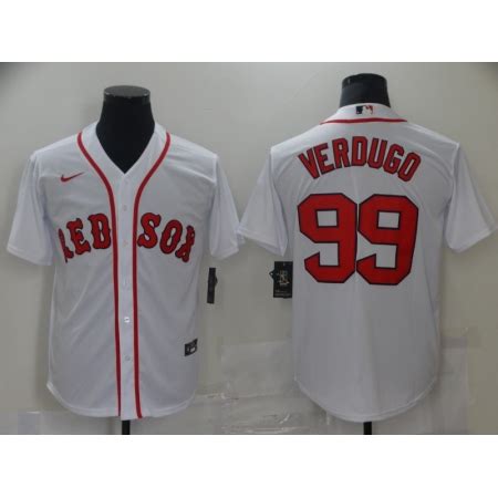 Men's Boston Red Sox #99 Alex Verdugo Nike White Authentic Home Jersey