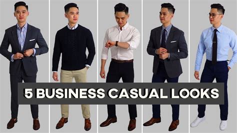 What Is Business Casual? | 5 Minimal Business Casual Outfit Ideas - YouTube