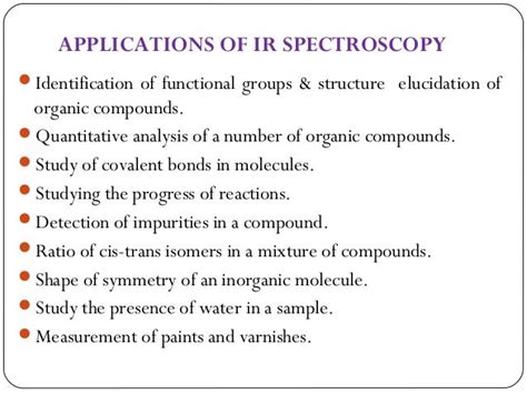 Theory of IR spectroscopy