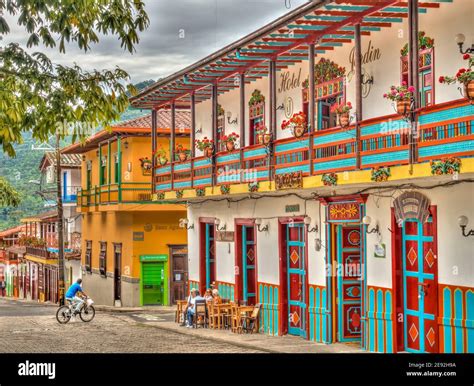 Jardin, Antioquia, Colombia - HDR Image Stock Photo - Alamy