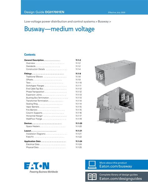 Non-Segregated Phase Bus Duct Design Guide - DocsLib