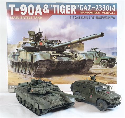 The Modelling News: Build Review Pt II: 1/48th scale T-90A & GAZ-233014 ...