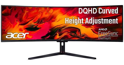 Acer's 49-inch Curved 1440p 120Hz Gaming Monitor returns to second-best price of $800 | Flipboard