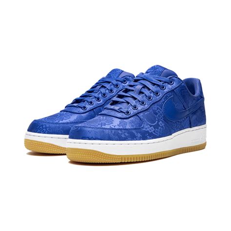 Nike Air Force 1 Low CLOT Blue SilkNike Air Force 1 Low CLOT Blue Silk ...