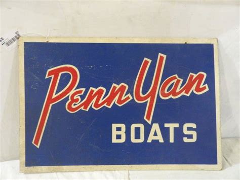 Penn Yan Boats Masonite Sign