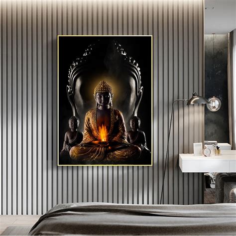 Nirvana Buddha Wall Art Painting – Project Yourself