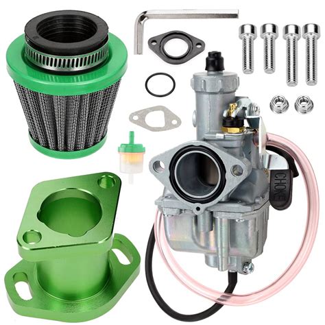 Buy FVRITO VM22 Carburetor Carb Performance Intake Pipe Mainfold Air Filter Adapt Kit for Hemi ...