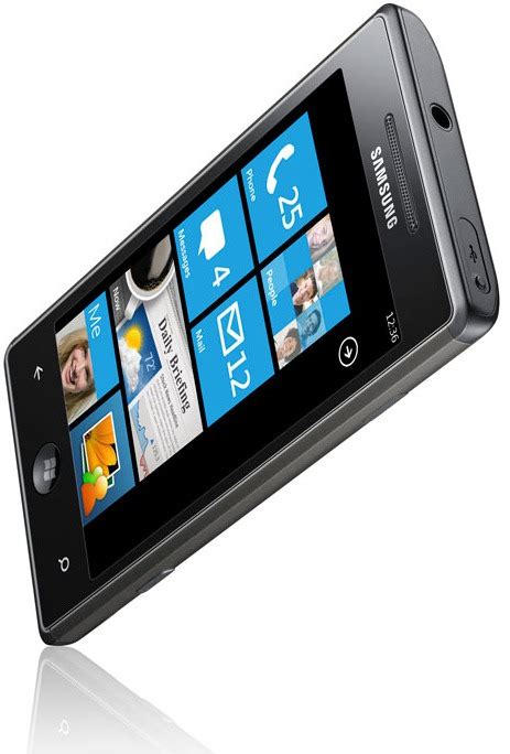 Samsung’s First Windows Phone 7 smartphone Samsung Omnia 7 ...