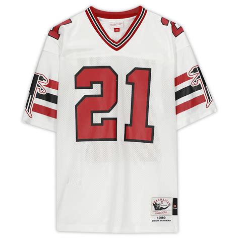 Mitchell & Ness Men's Atlanta Falcons Deion Sanders #21 1989 Split - oggsync.com