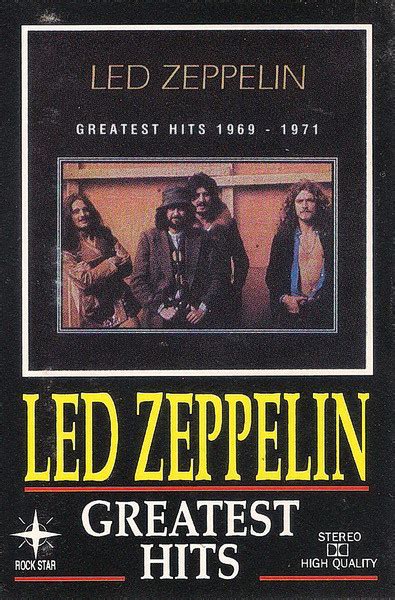 Led Zeppelin – Greatest Hits (Cassette) - Discogs