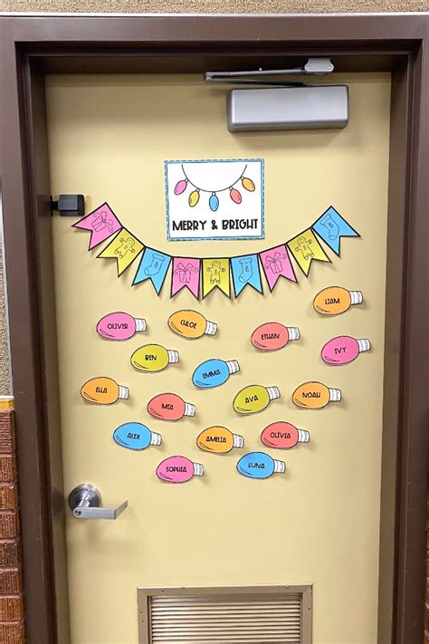 3 Ways to Use These Classroom Door Decorations for Christmas - Teaching ...