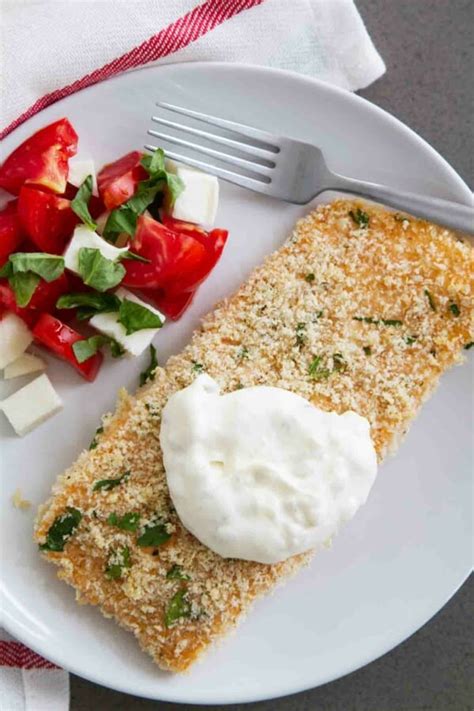 Panko Crusted Salmon with Homemade Tartar Sauce - Taste and Tell