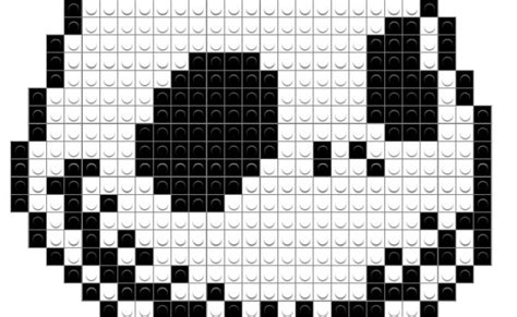 Handmade Pixel Art How To Draw Jack Skellington Pixelart Graph Paper ...