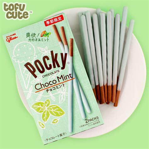 Buy Glico Japanese Pocky - Choco Mint at Tofu Cute