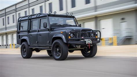 This Matte Black Custom Defender Has Style to Spare | Defender ...