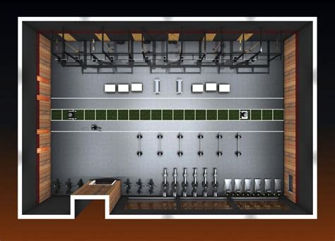 Commercial Gym Design | 3D Gym Floor Plans | Again Faster