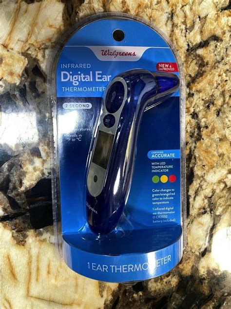 Walgreens Infrared Instant Ear Digital Thermometer - WXF-02