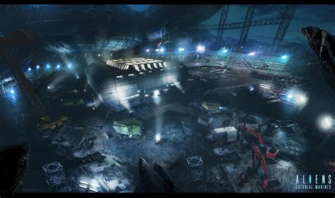 ACM derelict alien camp by neisbeis on DeviantArt