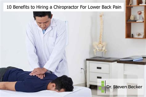 10 Benefits to Hiring a Chiropractor For Lower Back Pain | Chiropractor Los Angeles, CA | Dr ...