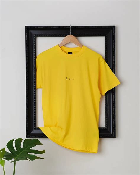 Regular Fit Plain Yellow - Axaro