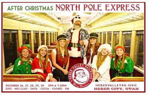 Heber Valley Railroad: Ticket to Ride on the After Christmas Polar ...