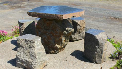 Stone Tables & Garden Art – Zen Stone Garden